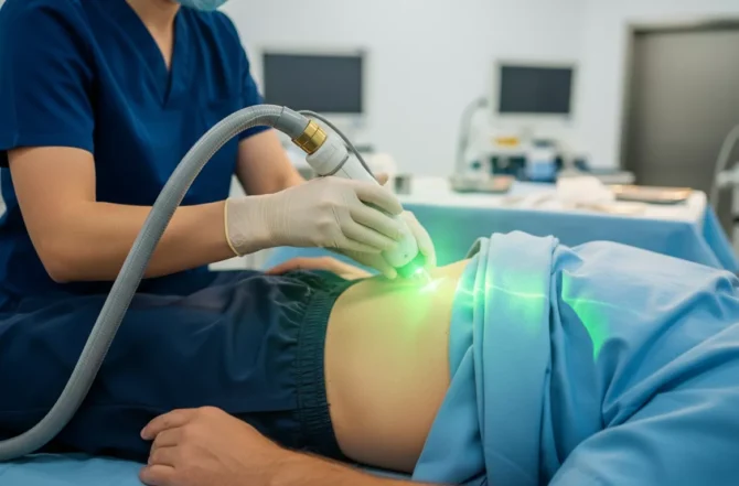 Lipoaspiração a Laser