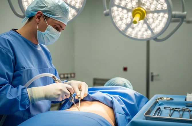 Lipoaspiração nas Costas​